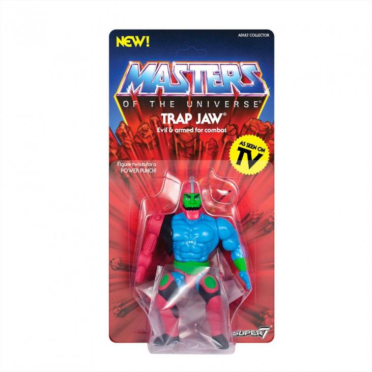 MASTERS OF THE UNIVERSE: TRAP JAW -  figurine articulée Vintage Collection 14 cm