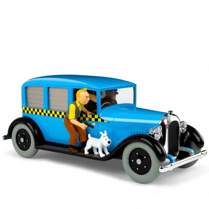1/12 collectible vehicle Tintin Le taxi de Chicago Tintin en Amérique Moulinsart 2022 (44503)