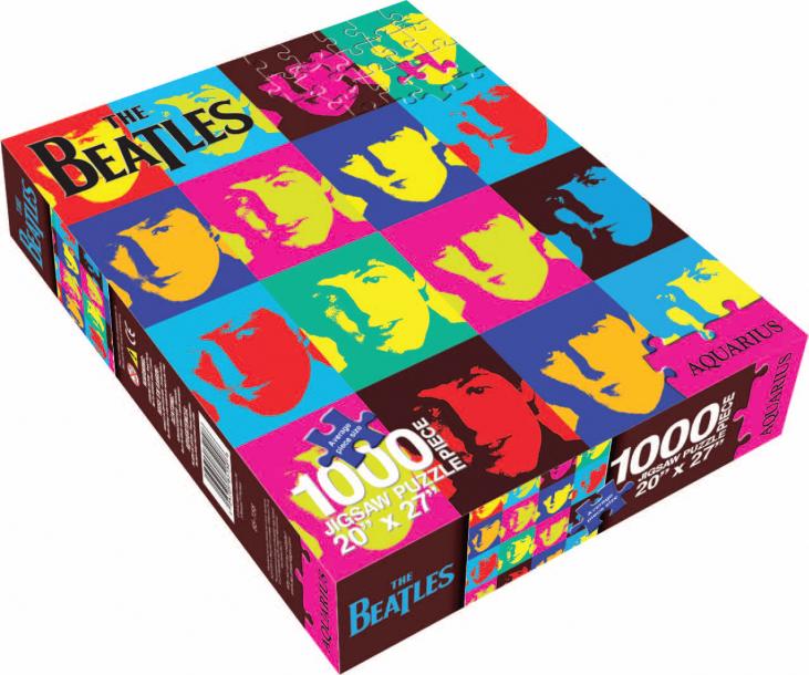 THE BEATLES - POP ART  - 1000 pieces 51 x 69 cm jigsaw puzzle