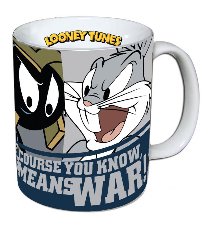 LOONEY TUNES - THIS MEANS WAR! - ceramic mug