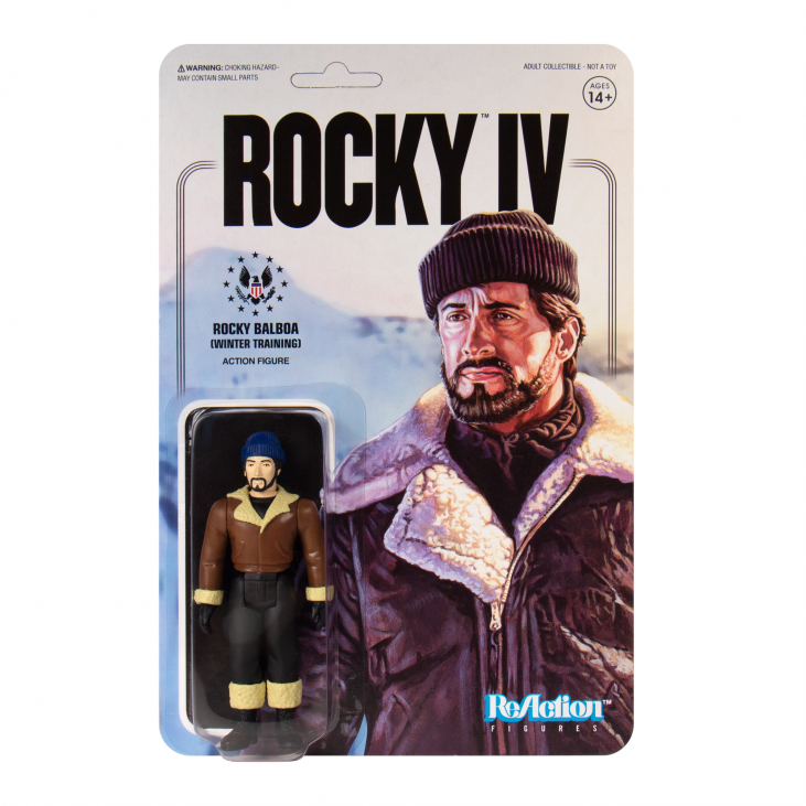 ROCKY IV: ROCKY (WINTER TRAINING) - 9 cm action figure ReAction