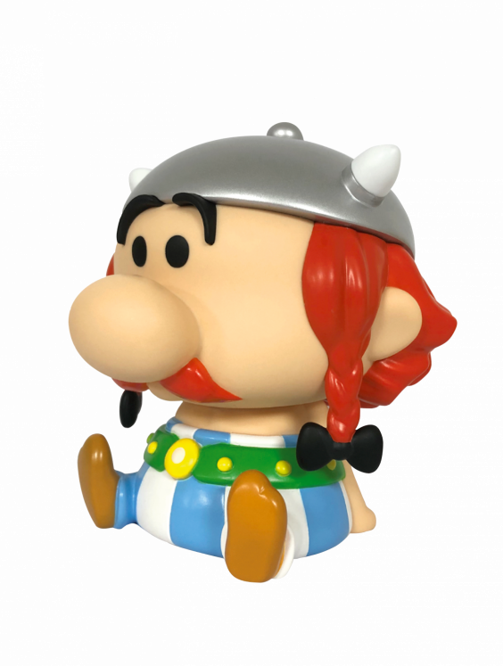 Money Box Chibi Obelix Plastoy (new version 2023 with free download for an Asterix XXL video game)
