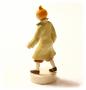 TINTIN - PIECE DU JEU D'ECHECS, LE ROI: TINTIN - 8 cm metal figurine (pixi 40530, second hand item)