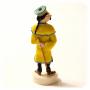 TINTIN - PIECE DU JEU D'ECHECS, CAVALIER: DUPONT - 8 cm metal figurine (pixi 40530, second hand item)