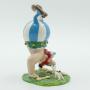 Figurine Astérix Pixi, Obélix faisant l'équilibre devant Idéfix 4225 (pre-owned item)