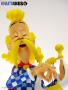 ASTERIX - CACOFONIX - 16 cm resin bust