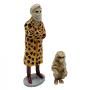 Figurine Pixi Origine Blake & Mortimer Gita déguisée en Açoka et le babouin (5179)