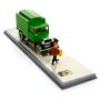 TINTIN: TINTIN TRANSPORTS N°5, LE FOURGON CELLULAIRE - 1/43 die-cast vehicle