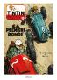 MICHEL VAILLANT: SA PREMIERE RONDE (couverture Journal de Tintin 1953 N°25) - affiche 50 x 70 cm