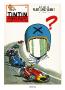 MICHEL VAILLANT: LE PILOTE SANS VISAGE (couverture Journal de Tintin 1959 N°19) - affiche 50 x 70 cm