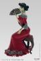 Collectible resin figurine Sasmira (red version) Laurent Vicomte Attakus 2006 (c738)