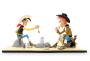 Collectible figurine Lucky Luke & Calamity Jane, collection Bang Bang! 04 LMZ Collectibles