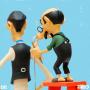 Collectible figurine Lucky Luke, Phil Defer & the little tailor, collection Bang Bang! 05 LMZ Collectibles
