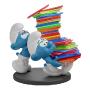 (damaged item) Collectible figurine Smurfs stack of comics, Collectoys 2022 (00425)