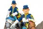 Collectible resin statue The Bluecoats, Chesterfield & Blutch Crossing the ford LMZ Collectibles 2022