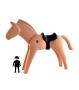 PLAYMOBIL: THE BEIGE HORSE - 23 cm resin statue