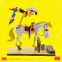 Collectible figurine Lucky Luke & Jolly Jumper En avant, Old Boy !, collection Bang Bang! 01 LMZ Collectibles