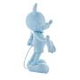 MICKEY: MICKEY WELCOME BLEU PASTEL LAQUE - 30 cm ABS statue