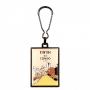 Porte-clés métal Tintin couvertures Tintin au Congo, version colorisée Moulinsart 2022 (42520)