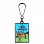 Porte-clés métal Tintin couvertures Tintin en Amérique Moulinsart 2022 (42521)