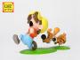BILLY & BUDDY: BUDDY AND POUF, La Marque Zone exclusive - resin statue