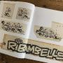 La Ribambelle par Roba, Collection Noir Pur Tirage de tête Editions Black & White 2022