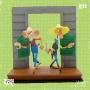 Collectible figurine Lucky Luke, O'Timmins & O'Hara The rivals of Painful Gulch, collection Bang Bang! 02 LMZ Collectibles