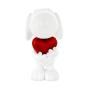 PEANUTS: SNOOPY AND RED HEART - 27 cm resin statue