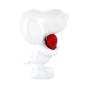 PEANUTS: SNOOPY AND RED HEART - 27 cm resin statue