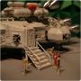 SPACE: 1999: DELUXE EAGLE HANGAR - 29 cm die-cast vehicle + diorama