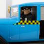 1/12 collectible vehicle Tintin Le taxi de Chicago Tintin en Amérique Moulinsart 2022 (44503)