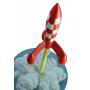 Figurine Tintin la fusée au décollage, Collection LES ICONES Tintinimaginatio (46405)