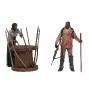 THE WALKING DEAD (TV): MORGAN with IMPALED WALKER - 13 cm action figures (series 8)