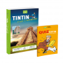 Revue TINTIN C'EST L'AVENTURE N°12 - revue Juin - Août. 2022 + Quiz Tintin autour du monde