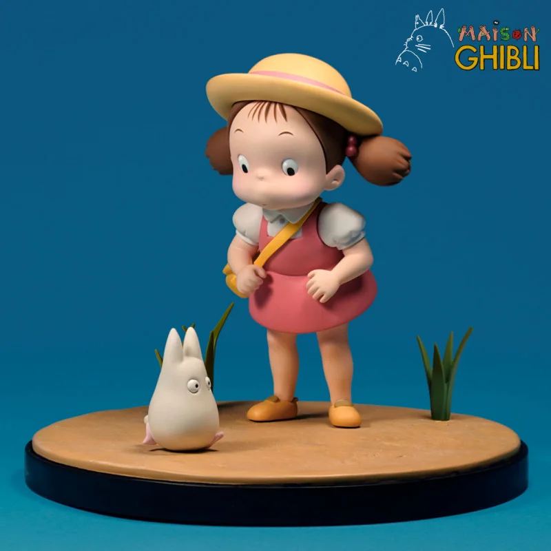 Figurine de collection Mei et petit Totoro par Alban Ficat, Semic