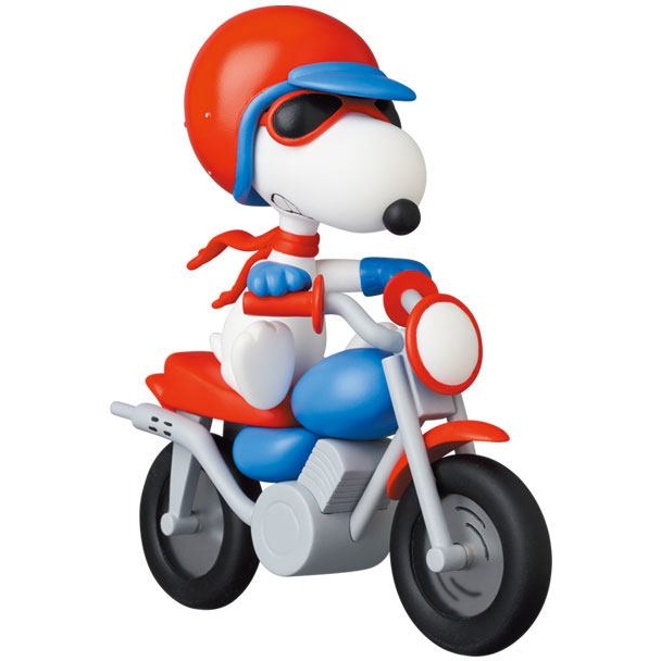 Figurine Peanuts Motocross Snoopy Medicom Ultra Detail Figure UDF série #13 (medudf682)