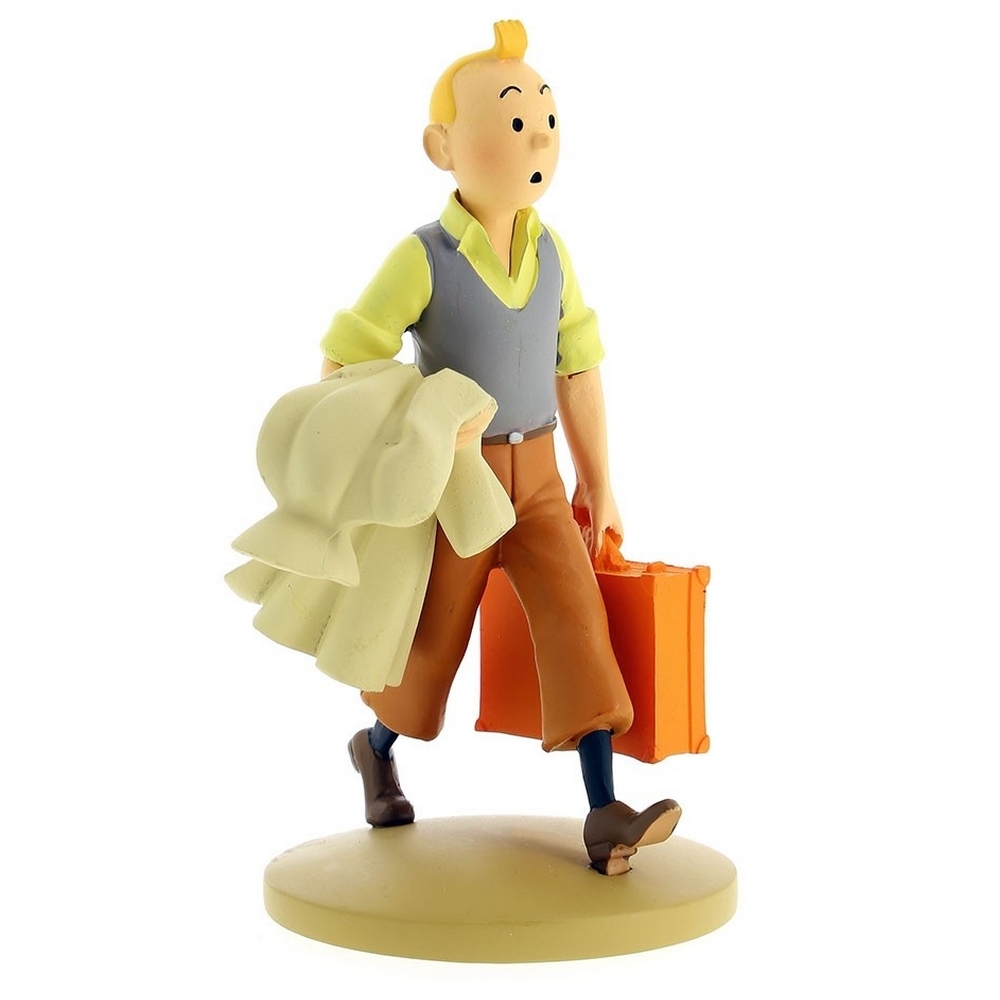 Tintin en Route Statuette Figurine résine Moulinsart 42217 2018