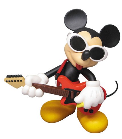 MICKEY MOUSE: GRUNGE ROCK UDF, ROEN COLLECTION SERIES 2 - figurine plastique 8 cm