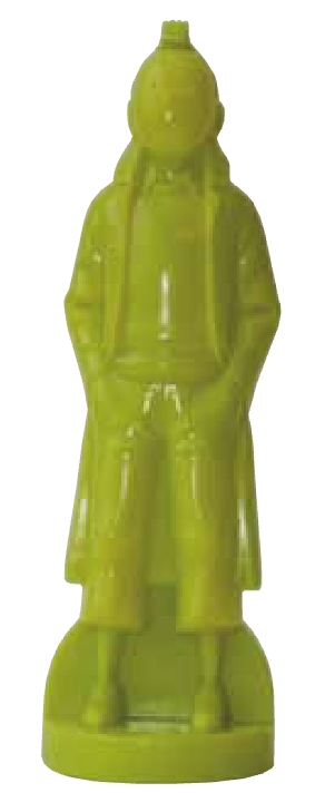 TINTIN: OSCAR VERT - figurine plastique 29.5 cm