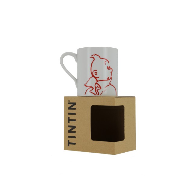 TINTIN: TINTIN - mug en porcelaine