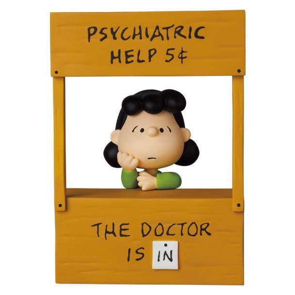 Figurine Peanuts Psychiatric help Lucy Medicom Ultra Detail Figure UDF série 12 619