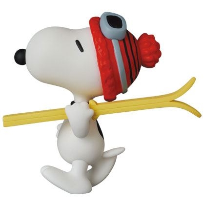 Figurine Peanuts Skier Snoopy Medicom Ultra Detail Figure UDF série 12 620