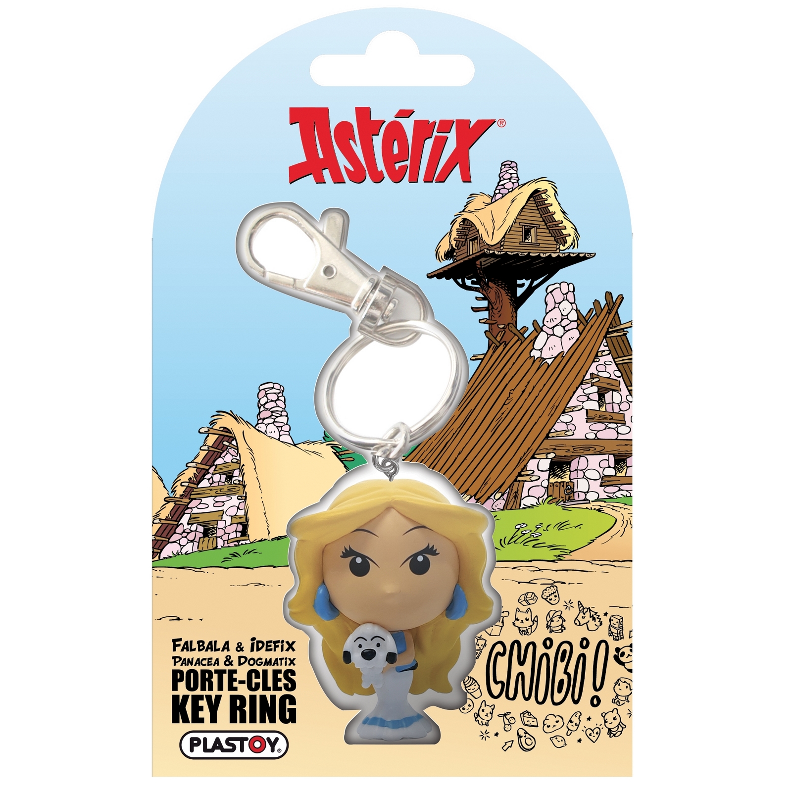 2017 Metal Keychain SD Toys double sided Astérix and Obélix 