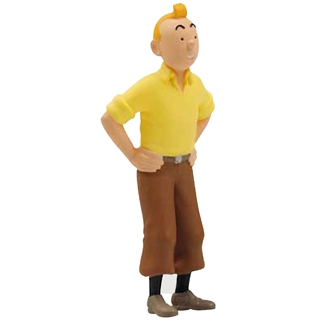 TINTIN: TINTIN DEBOUT (LE CRABE AUX PINCES D'OR) - figurine plastique (grand modèle) série 3 #10