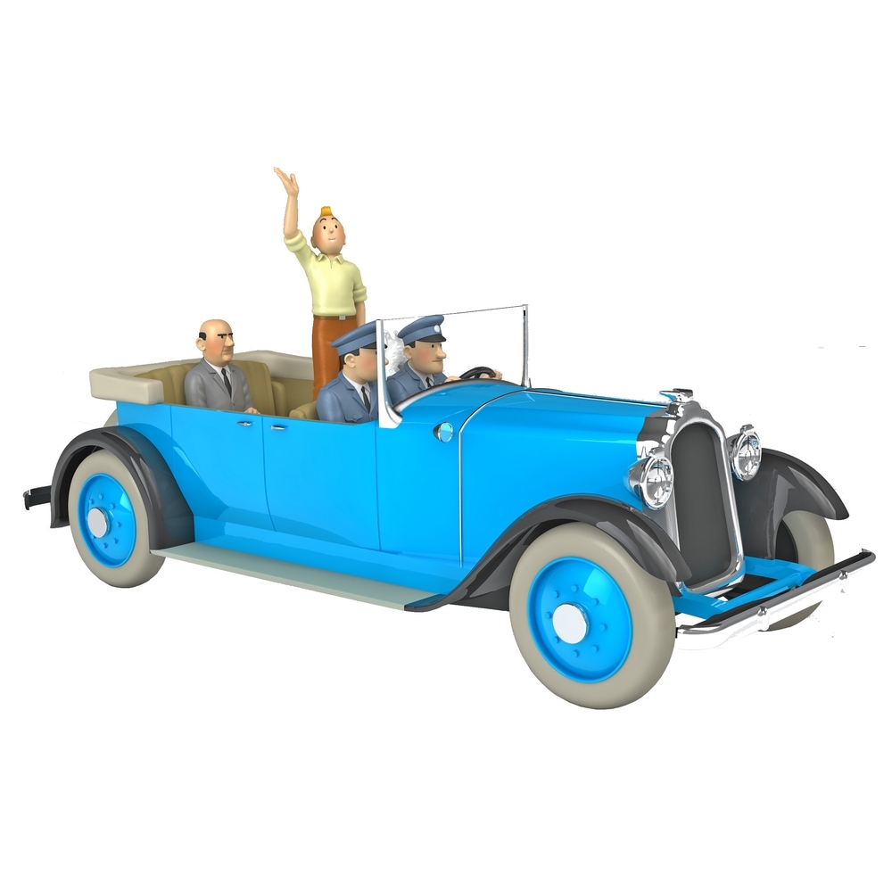 Les voitures de TINTIN 19 La Limousine de parade Tintin en Amérique 29919  Moulinsart 2020