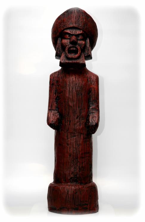 TINTIN: TOTEM DU CHEVALIER DE HADOQUE - statuette résine 90 cm