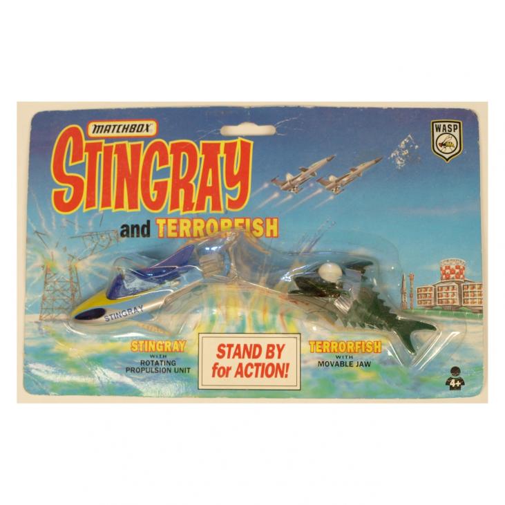 STINGRAY: STINGRAY and TERRORFISH - véhicules miniatures 10 cm (occasion)
