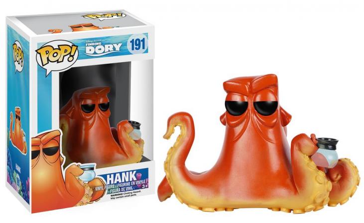 LE MONDE DE DORY: HANK, POP! - figurine vinyl 10 cm