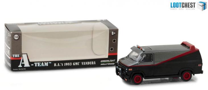 L'AGENCE TOUS RISQUES: 1983 GMC VANDURA - véhicule miniature 1:64