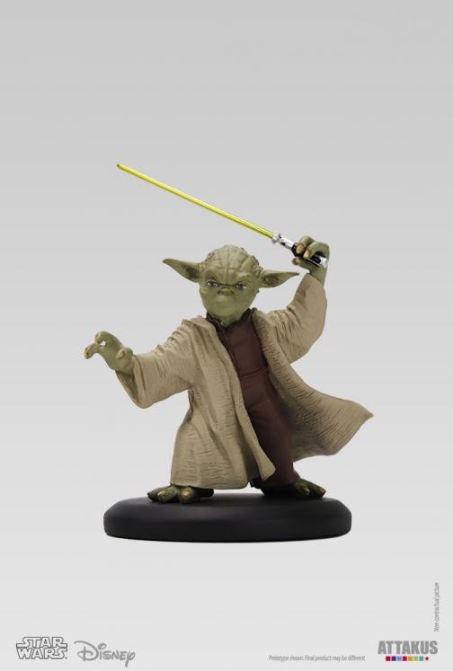 Figurine Attakus Elite Star Wars Yoda (Episode II) 1:10 sw044 2023